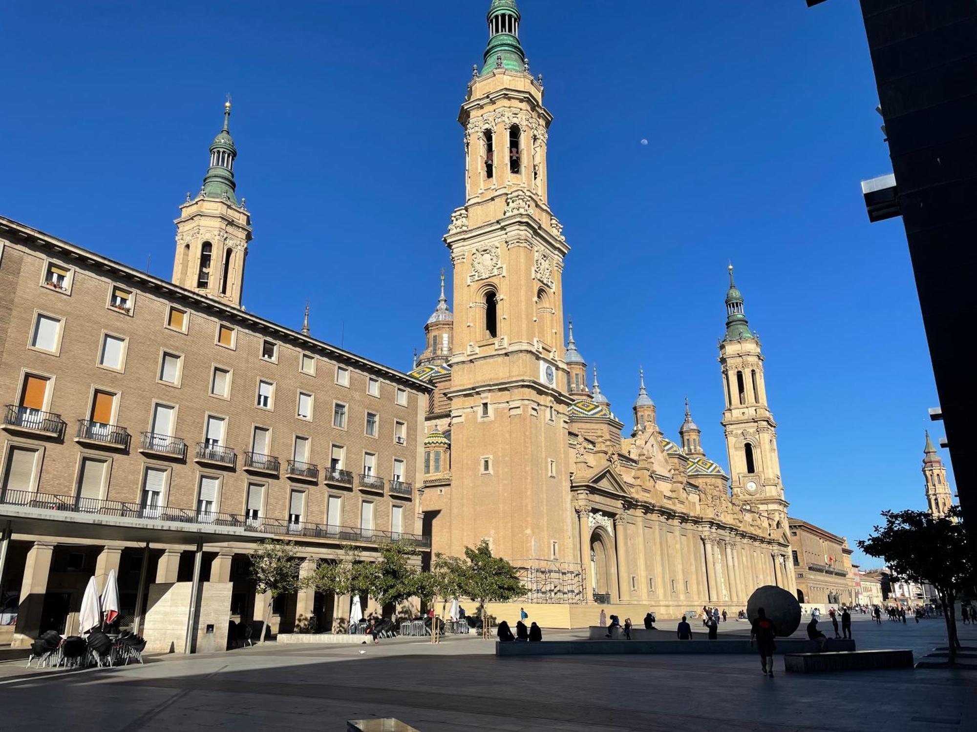 Atico Junto A Mercado Central, Con Parking Gratis 사라고사 외부 사진