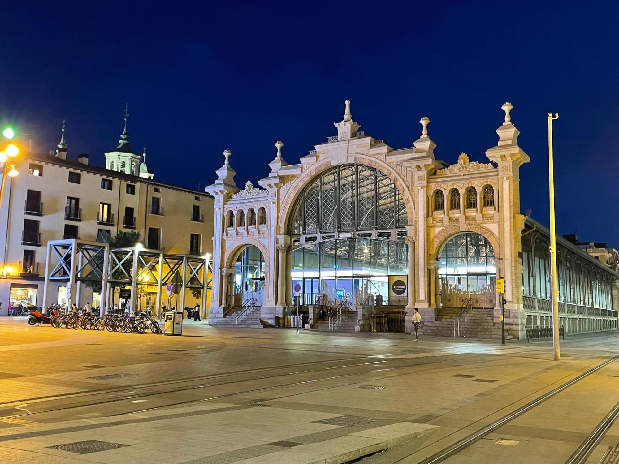 Atico Junto A Mercado Central, Con Parking Gratis 사라고사 외부 사진